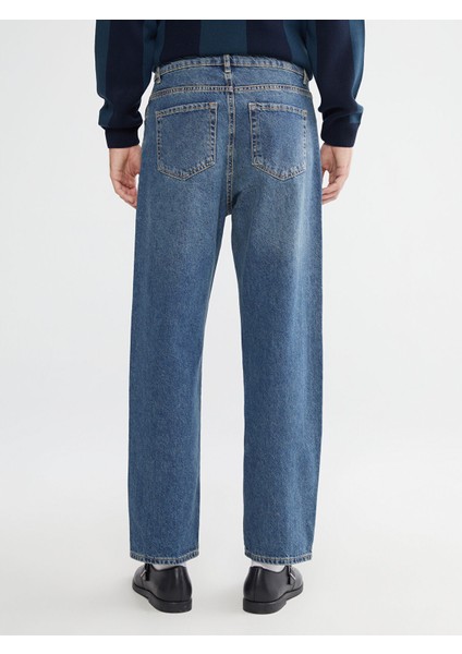 Yeni Sezon Baggy Fit Erkek Jean Pantolon fırsatları