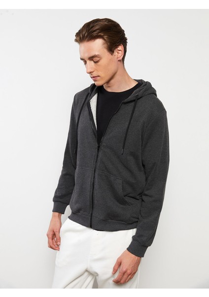 Yeni Sezon Standart Kalıp Kapüşonlu Erkek Spor Hırka modelleri