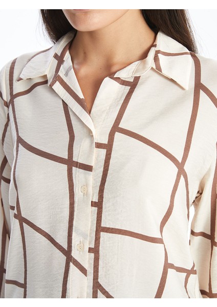 Yeni Sezon Desenli Kadın Gömlek modelleri