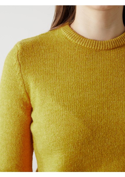 Yeni Sezon Bisiklet Yaka Kadın Triko Kazak modelleri