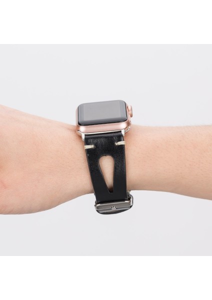 Apple Watch Uyumlu Deri Kordon 42-44-45MM 42BA2 Rst1 indirimleri