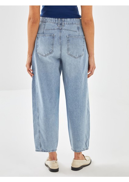 Yeni Sezon Balloon Fit Kadın Jean Pantolon indirimleri