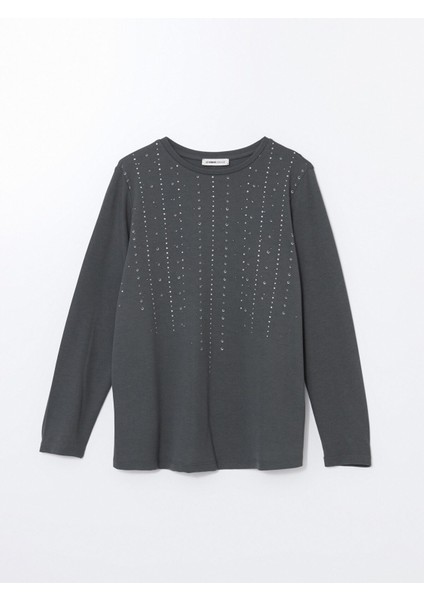 Yeni Sezon Bisiklet Yaka Desenli Kadın Bluz indirimleri