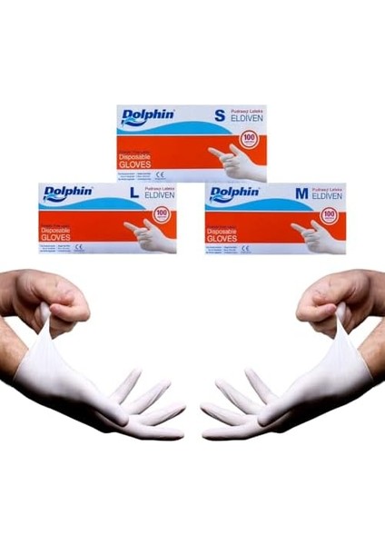 Lateks Iş Güvenliği Eldiveni Beyaz modelleri