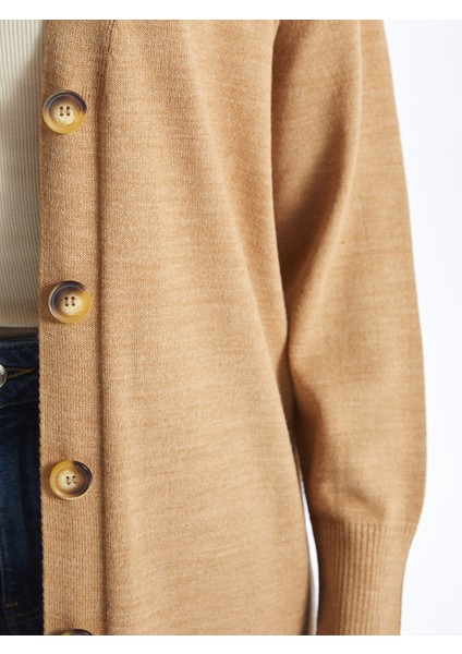 Yeni Sezon V Yaka Kadın Triko Hırka fırsatları