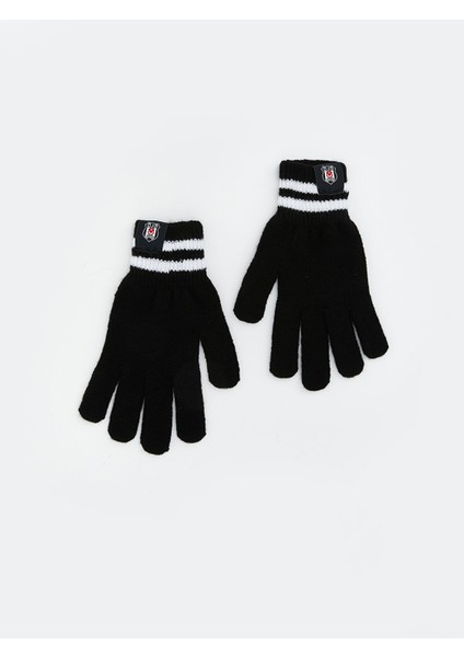 Yeni Sezon Beşiktaş Baskılı Erkek Çocuk Eldiven