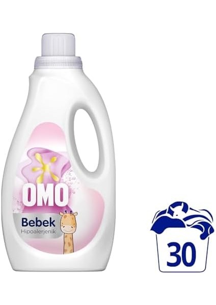 Omo Bebek Sıvı Deterjan 1500 ml
