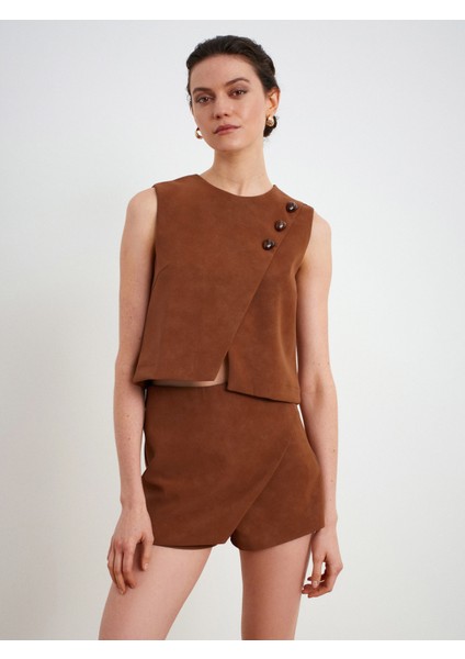 60601 Taş Aksesuarlı Top-Camel fiyatları