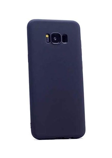 S8 Uyumlu Mat Yumuşak Silikon Kılıf (Siyah)