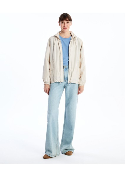 Yeni Sezon Kadın Kapüşonlu Düz Yağmurluk fiyatları