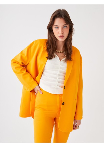 Yeni Sezon Düz Uzun Kollu Kadın Blazer Ceket modelleri