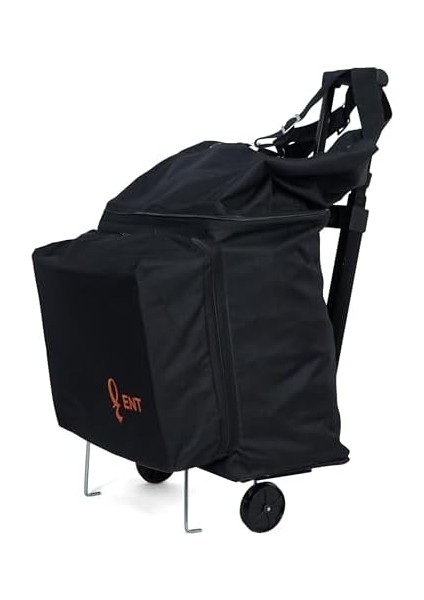 Mine Model Sessiz 2 Teker Iş Yük Taşıma Çantası, Laptop, Katlanabilir Teleskobik Kollu, Siyah fiyatları