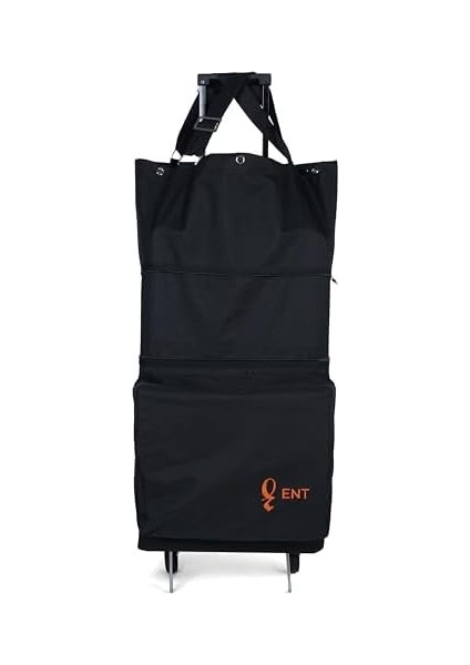 Mine Model Sessiz 2 Teker Iş Yük Taşıma Çantası, Laptop, Katlanabilir Teleskobik Kollu, Siyah modelleri