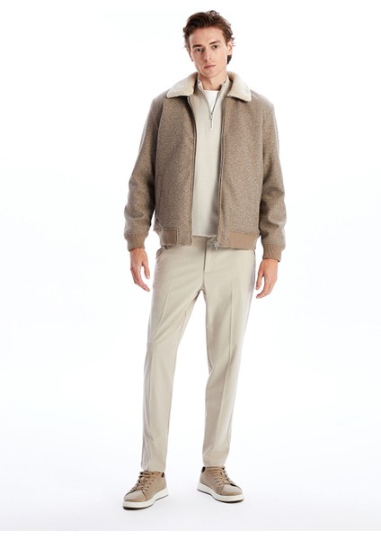 Yeni Sezon Standart Kalıp Gömlek Yaka Erkek Kaşe Mont fiyatları