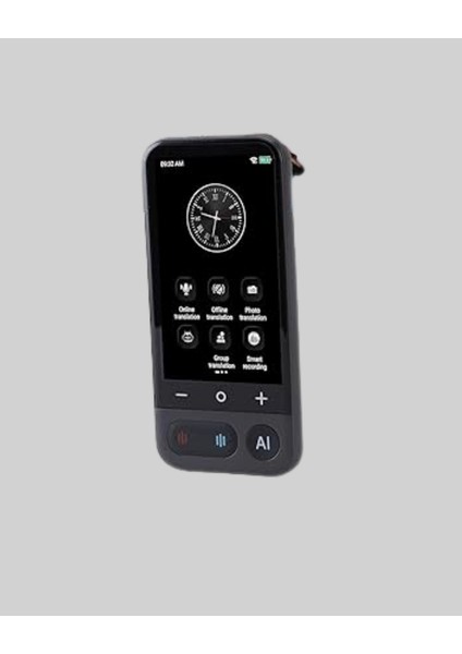 Taşınabilir Akıllı Sesli Çeviri Cihazı – 139 Dil Desteği, Dokunmatik Ekran fiyatları