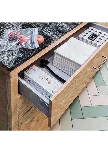 Ikea 500.357.52 Fantastısk Kağıt Peçete Beyaz (40 cm x 40 Cm) Üç Katlı 100 Adet