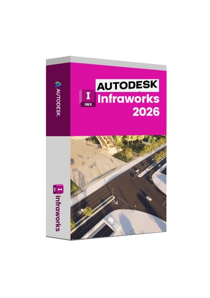 Infraworks 2026 (Windows) - 1 Pc 1 Yıl Autodesk Key + Kurulum Hizmeti