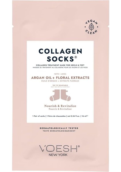 Voesh Collagen Socks Kolajen Çorap Argan Yağı 16 ml