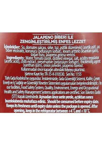 Pınar Acı Sos 295 gr modelleri