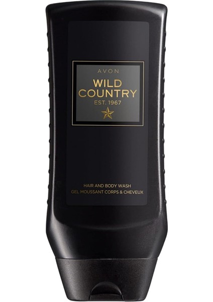 Avon Wild Country Erkekler Için Saç ve Vücut Şampuanı 250 Ml.