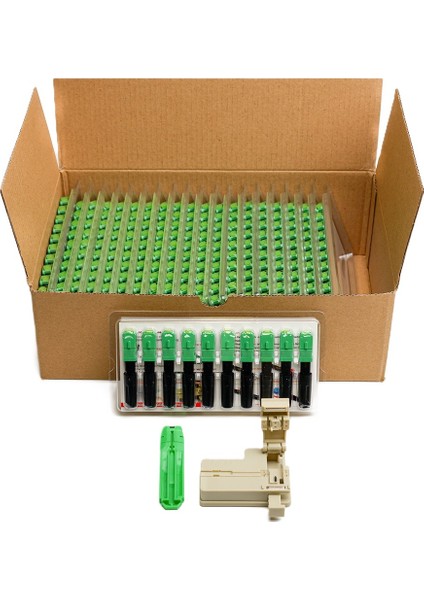 Fiber Optik Kablo Super Fastkonnektör Sc (Bnc-Apc)