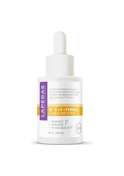 Lapéras 12% Vitamin C E Ferulic, Aydınlatıcı Leke Serum 30 ml