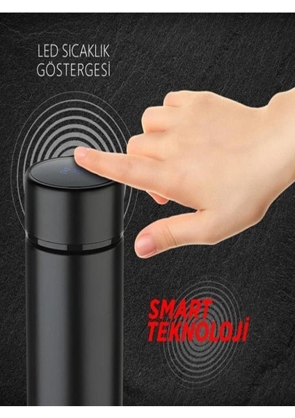 Termos Dijital Sıcaklık Göstergeli 500ML Çelik Termos indirimleri