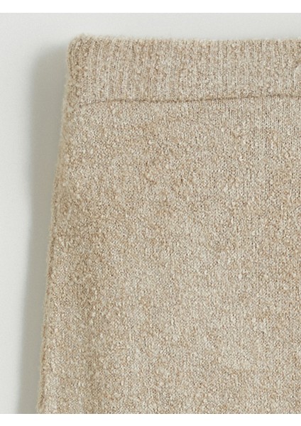 Yeni Sezon Beli Lastikli Triko Etek fiyatları