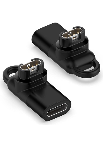 Caseonn Garmin Forerunner 165 Music Taşınabilir Şarj Dönüştürücü Adaptörü Type-C