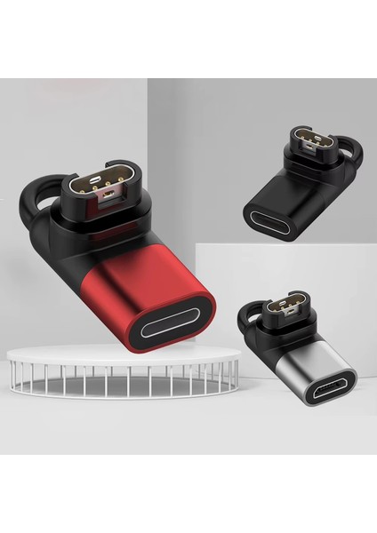 Caseonn Garmin Descent MK3I – 43 mm Taşınabilir Şarj Dönüştürücü Adaptörü Type-C modelleri