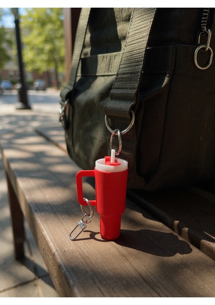 Stanley Model Çanta Charm - Señora Accessories Kırmızı