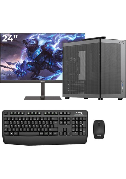 XR002 Intel I7 12700 16GB Ddr4 Ram 1tb M.2 Nvme SSD 24" Monitör Masaüstü Ofis Hazır Sistem