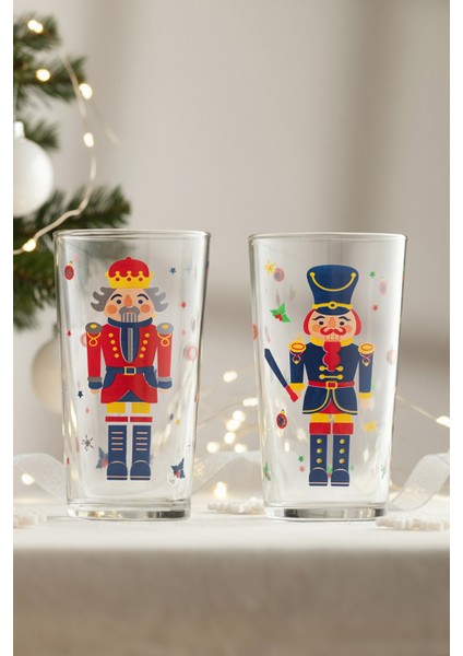 Nutcracker 2'li Meşrubat Bardağı Seti 570 cc