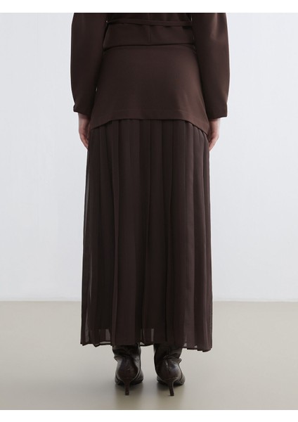 Yeni Sezon Beli Lastikli Pileli Etek fırsatları