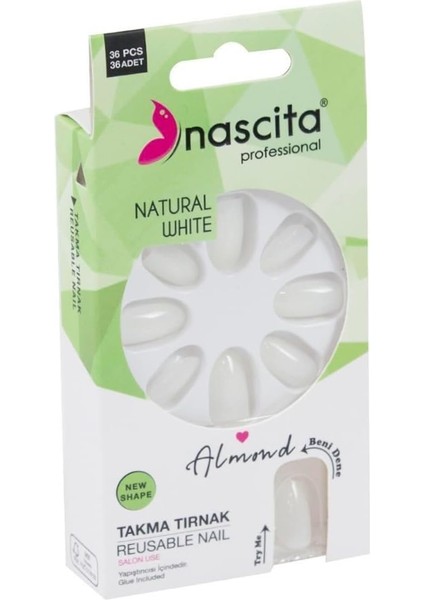 Nascita 36&apos;lı Long Oval Takma Tırnak - 138