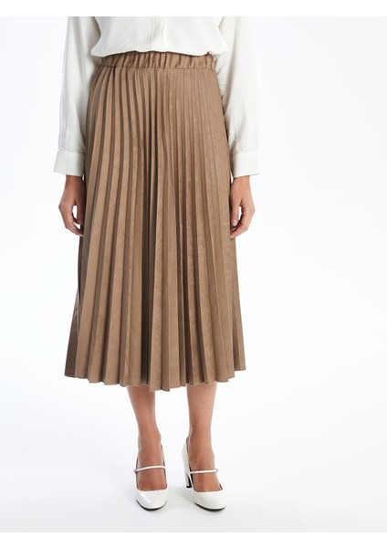 Yeni Sezon Beli Lastikli Pileli Kadın Etek fiyatları