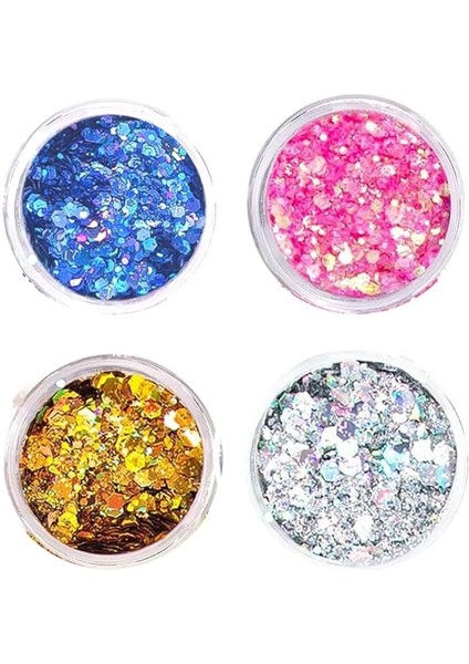 Rosevelt Gümüş Kendinden Yapışan Mayaj Simi Glitter PRA-7039372-9761