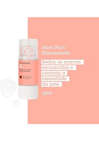 Etat Pur Pure Active Saf Niacinamide Aydınlatıcı Etkili ve Pürüz Karşıtı Saf Konsantre Cilt Bakım Serumu 15ML, Şeffaf modelleri