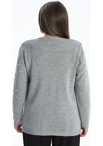 Yeni Sezon Bisiklet Yaka Parlak Taşlı Kadın Triko Kazak fırsatları