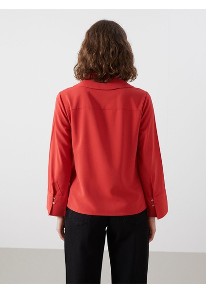 Yeni Sezon Gömlek Yaka Kadın Bluz fırsatları