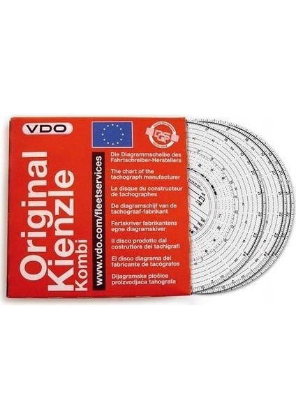 Takografkağıdı -Vdo Original Kienzle Kombi 140 lık