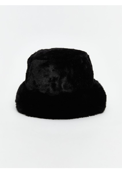 Yeni Sezon Kürklü Kadın Bucket Şapka fiyatları