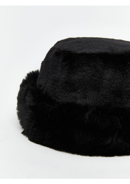 Yeni Sezon Kürklü Kadın Bucket Şapka indirimleri