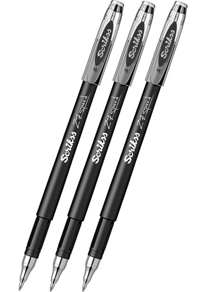 Siyah Pilot Kalem Speed 27 3 Adet Scrikss Pilot Kalem 0.7 mm Roller Uçlu Pilot Kalem Ince Uçlu Likit Mürekkepli Pilot