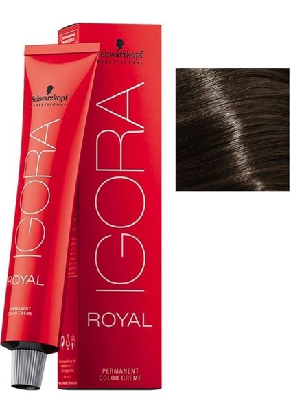 Schwarzkopf Professional Schwarzkopf Igora Royal Saç Boyası 60ML-NO - 6.0 Koyu Kumral modelleri