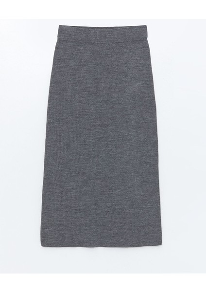 Yeni Sezon Beli Lastikli Kadın Triko Etek indirimleri