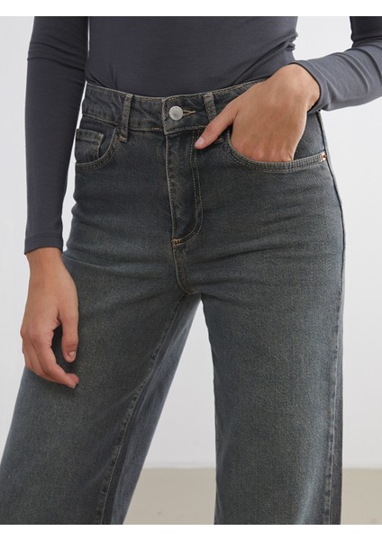 Yeni Sezon Wideleg Kadın Jean Pantolon modelleri