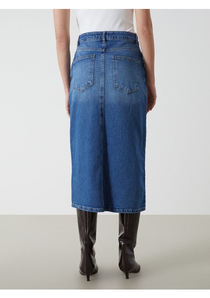 Yeni Sezon Dar Fit Kadın Jean Etek fırsatları