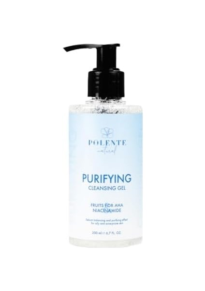 Polente Natural - Purifying Cleansing Gel Arındırıcı Yüz Yıkama Jeli/yağlı ve Akneye Yatkın Ciltler (200 Ml) fiyatları