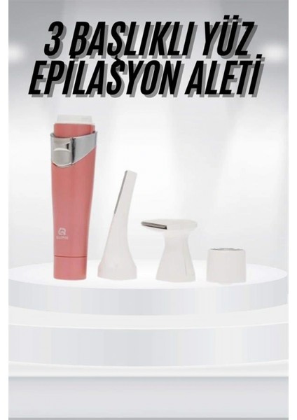 Ieg® 3 Başlıklı Yüz Kaş Epilasyon Aleti Değiştirilebilir Başlık Hassas Ciltlere Uygun fiyatları